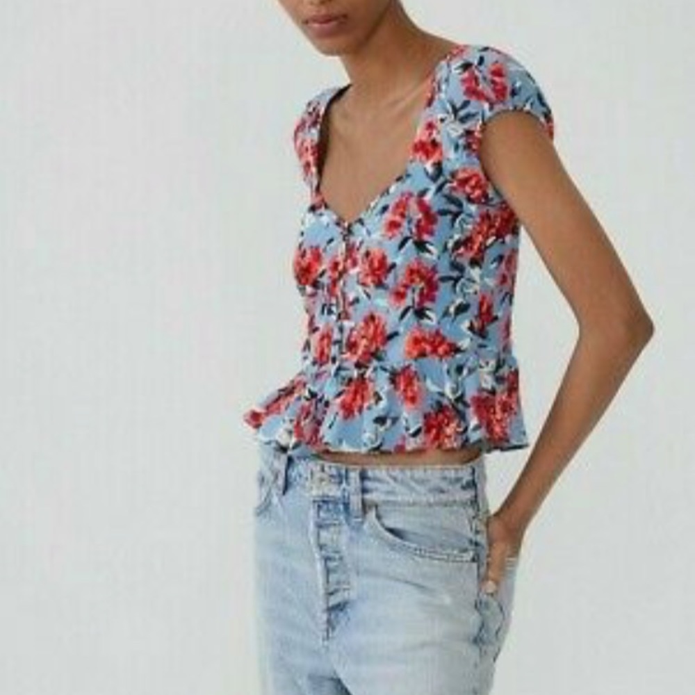 Floral blouse